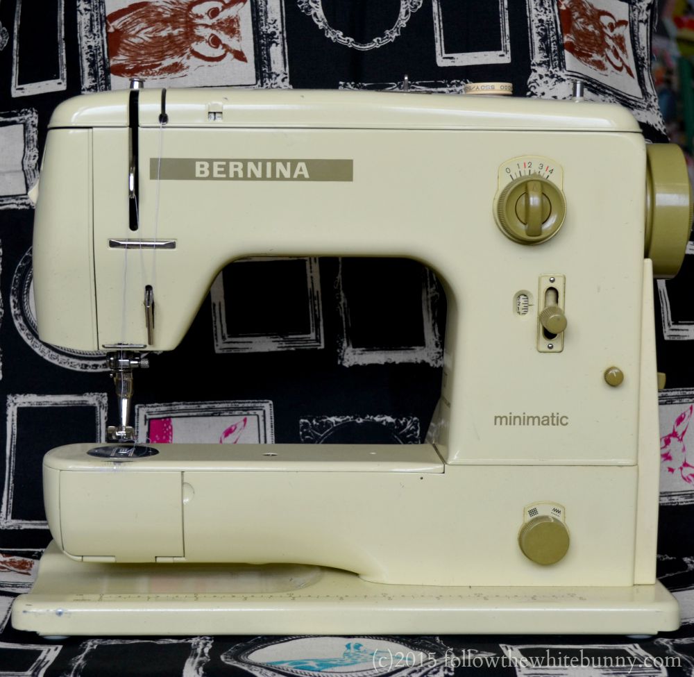 Follow the White Bunny My Bernina Minimatic