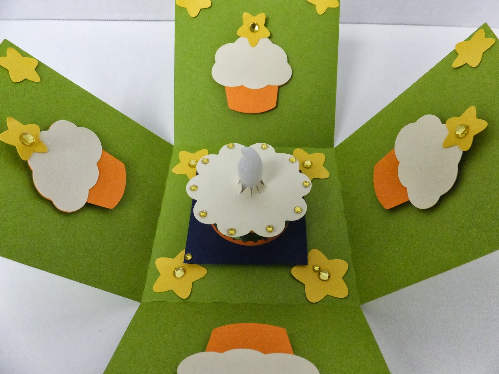 Paper Craft Studios Explosion Box Tutorial (w/ Template)