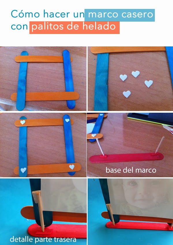 hacer un marco casero con palitos de helado paso a paso hacer un marco casero con palitos de helado paso a paso