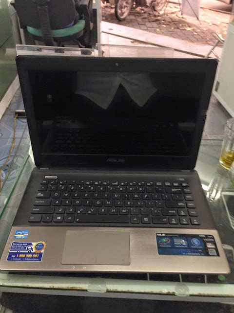 Bán laptop cũ Asus K45A-VX307D, laptop cu core i3 3110M giá 6 triệu bảo hành hãng 7-2015