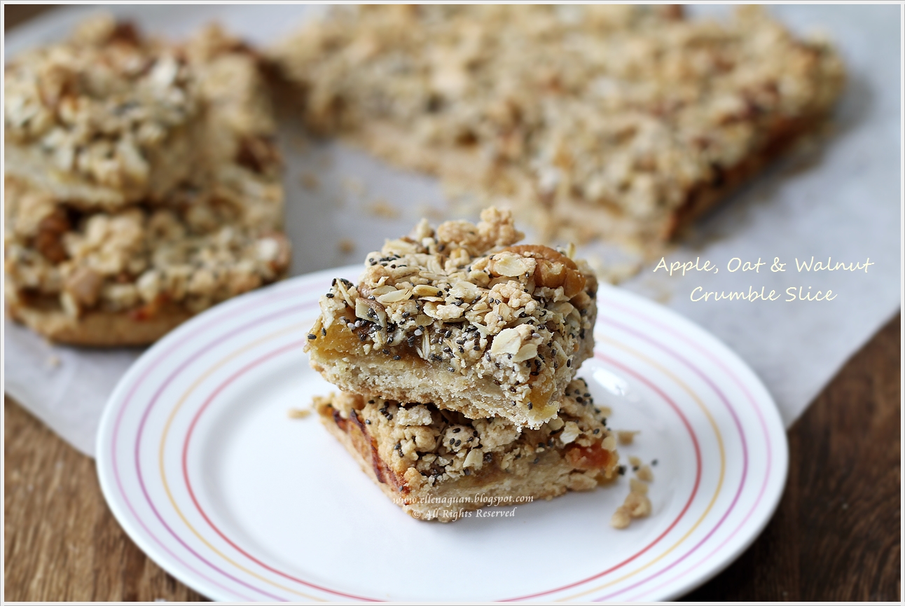 Cuisine Paradise Singapore Food Blog Recipes, Reviews And Travel Apple, Oat And Walnut