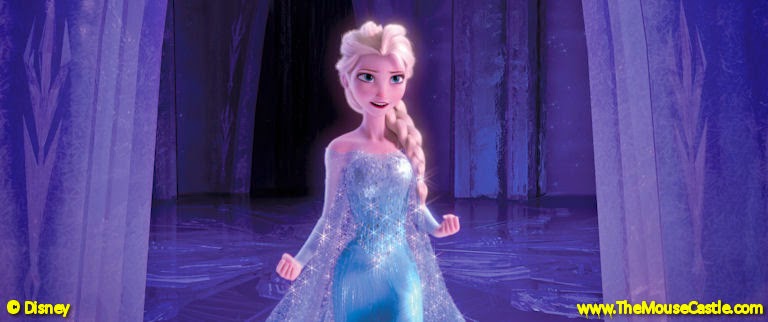 Anna sings "Let it Go" in "Frozen"