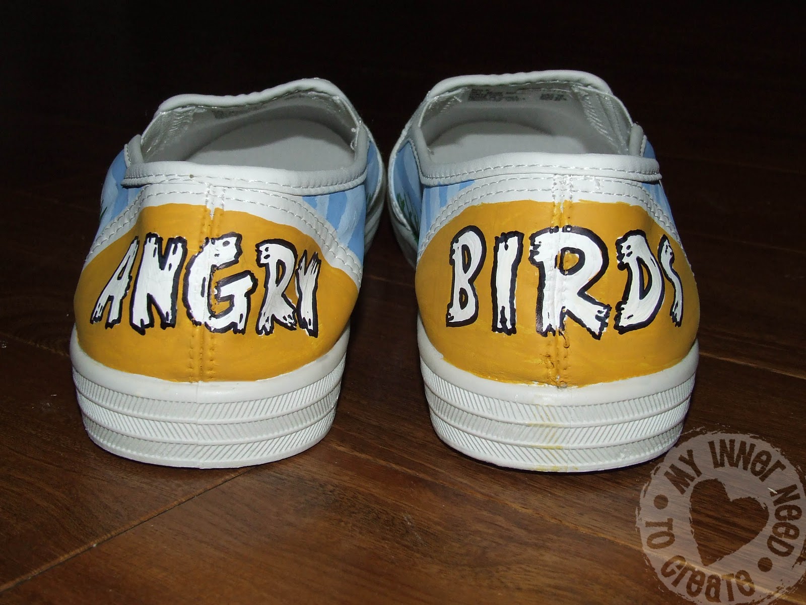 My Inner Need to Create...: Angry Bird Shoes