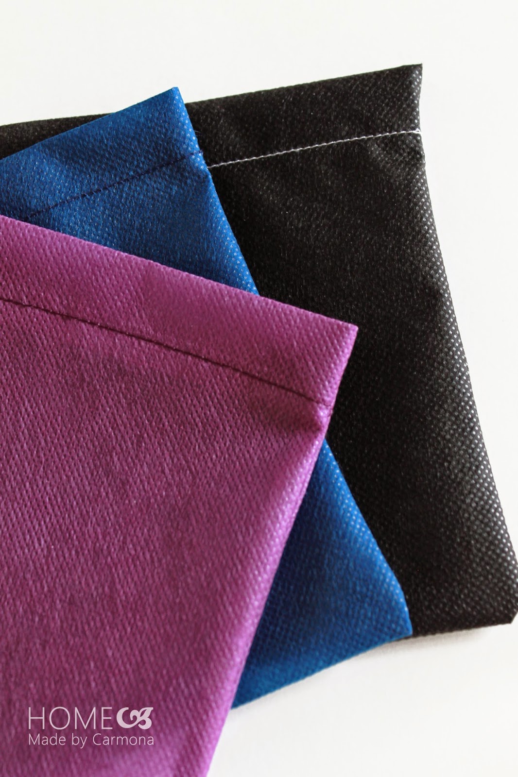 How to Make Cute DIY Drawstring Bags Home Made by Carmona