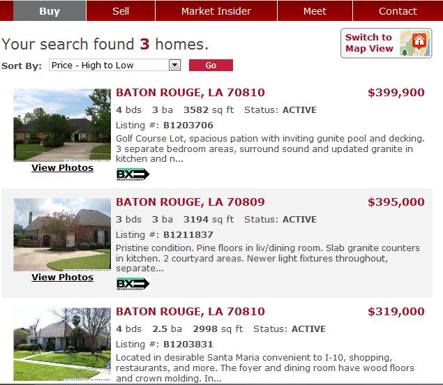 Santa Maria Homes For Sale Under 400K Baton Rouge