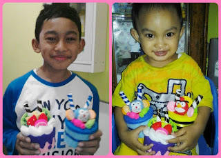 toples mini flanel toples hias flanel