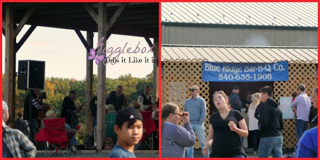 Fall time family fun picking apples at Marker-Miller Orchards in Winchester VA,