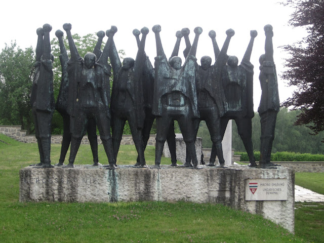 Hungarian Monument, Mauthausen Concentration Camp, Vienna Hungarian Monument, Mauthausen Concentration Camp, Vienna / SouvenirChronicles.blogspot.com