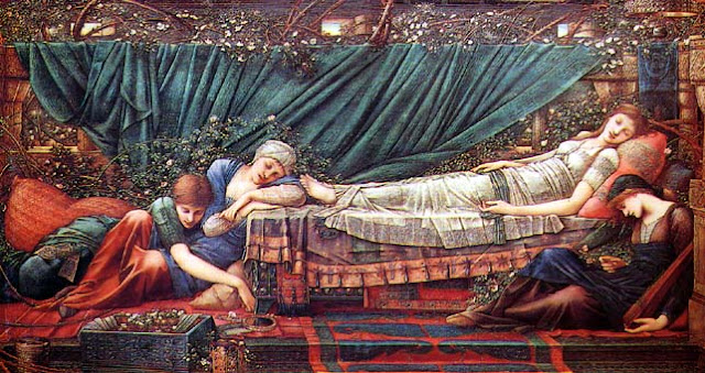 Wake your inner "Sleeping Beauty" up with A-England Burne-Jones Dream Collection