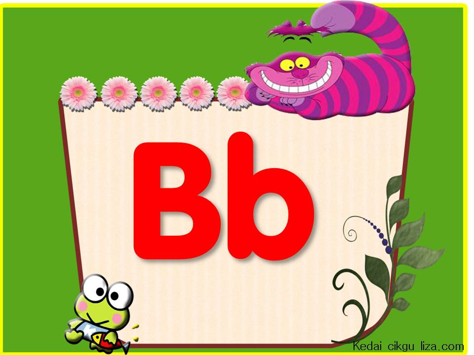 GENIUS KIDS ZONE KAD HURUF / ABJAD / ALPHABET Huruf, Pendidikan