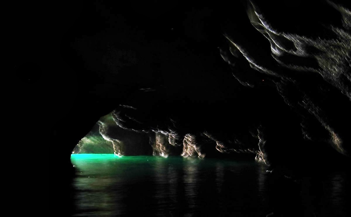 The Pirate Cave on Koh Mook Maho On Earth