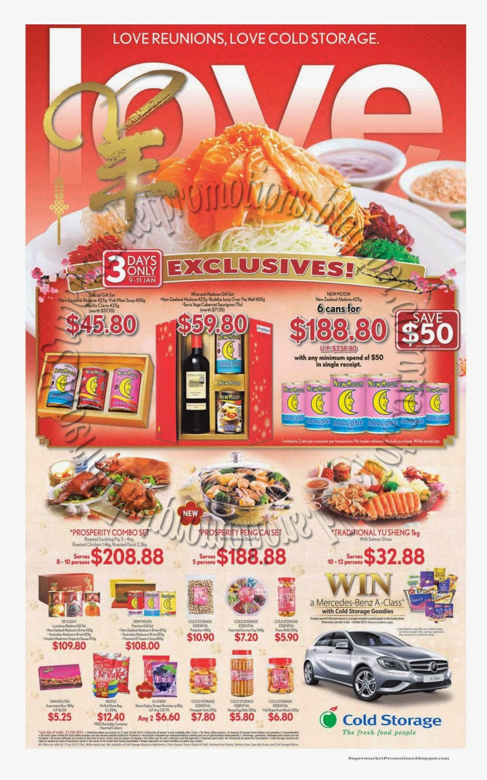 Cold Storage Chinese New Year Order 09 11 February 2015 Supermarket Promotions