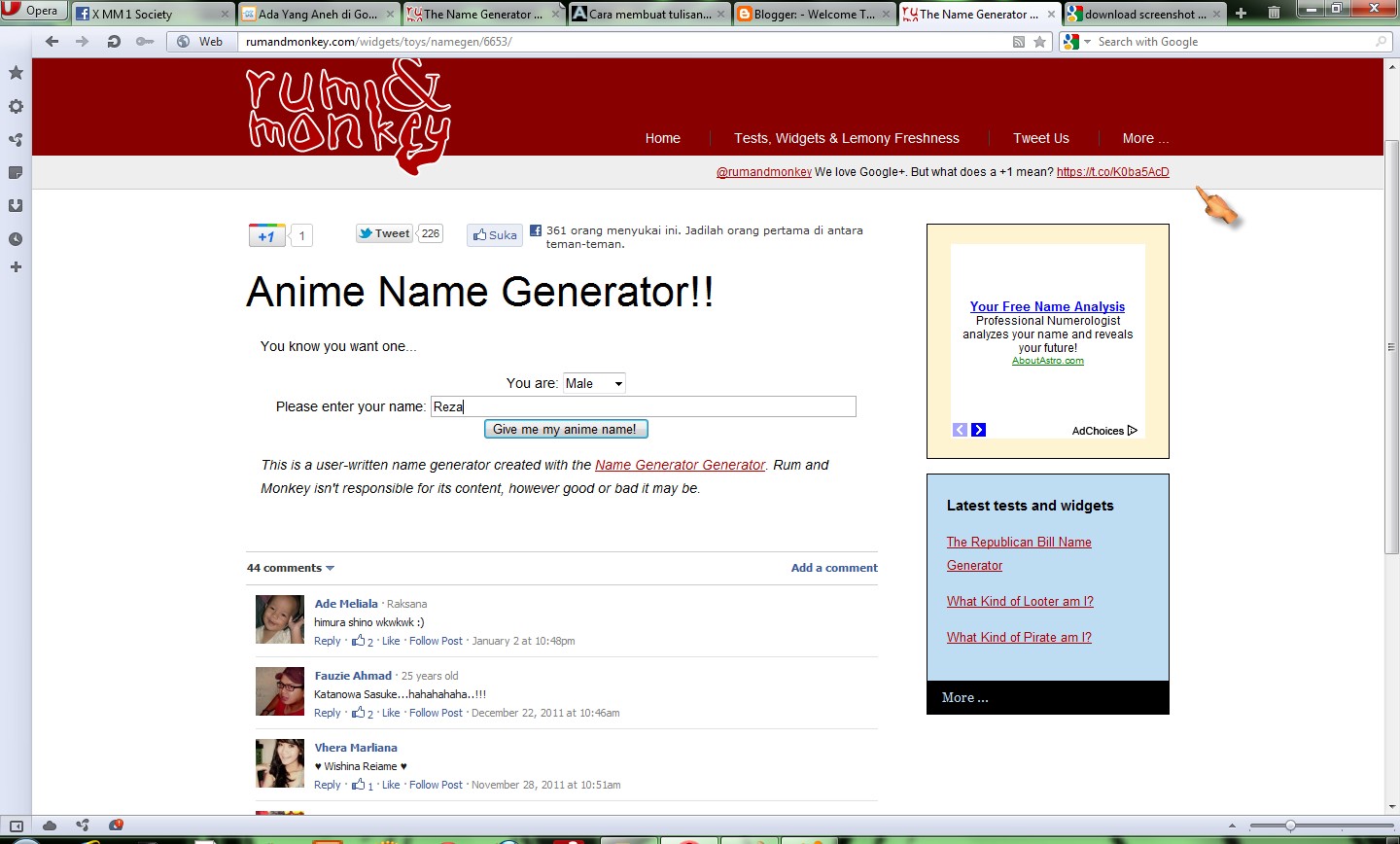 Anime Name Generator With Meaning