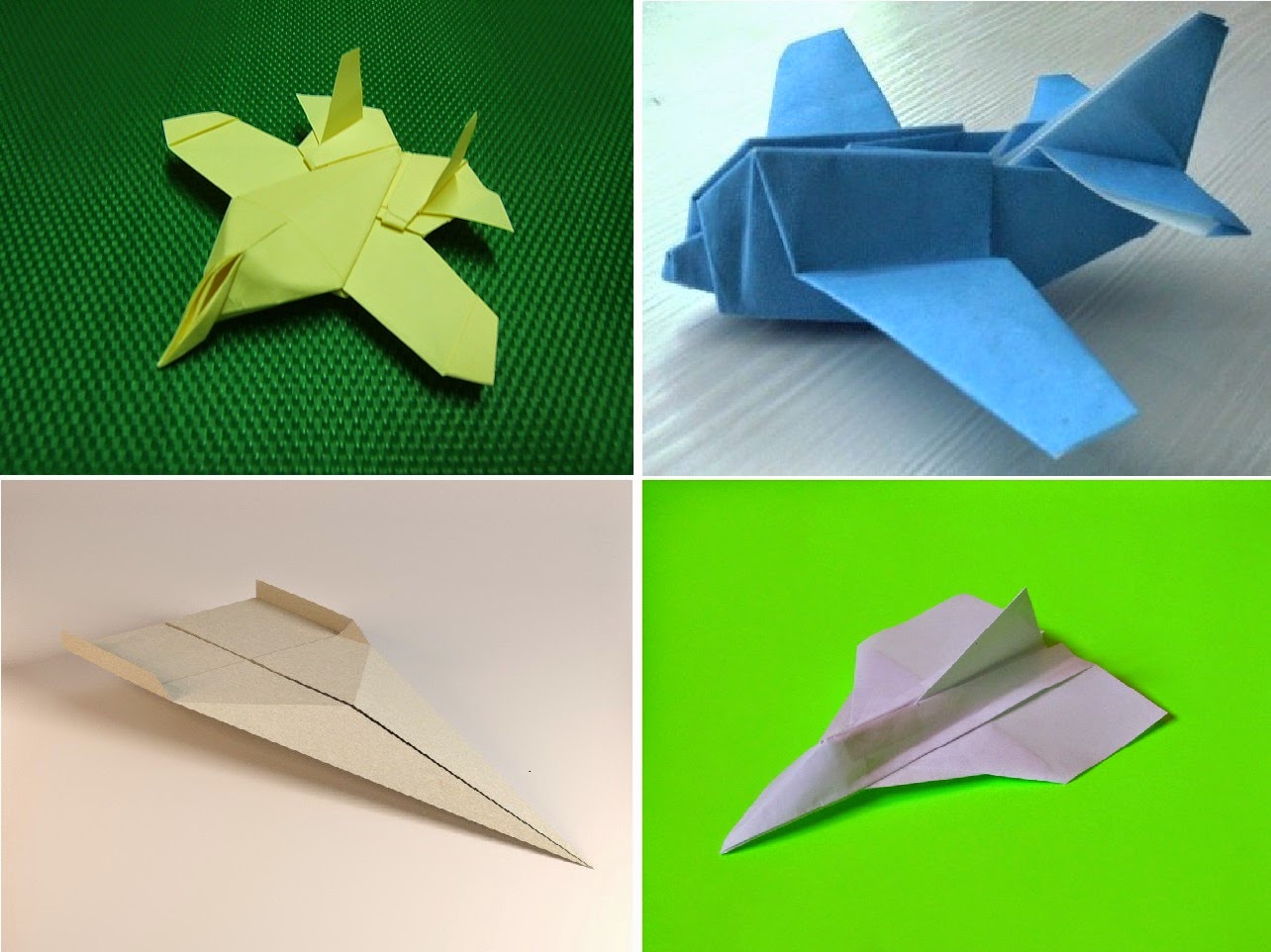 airplanes origami simple origami instructions