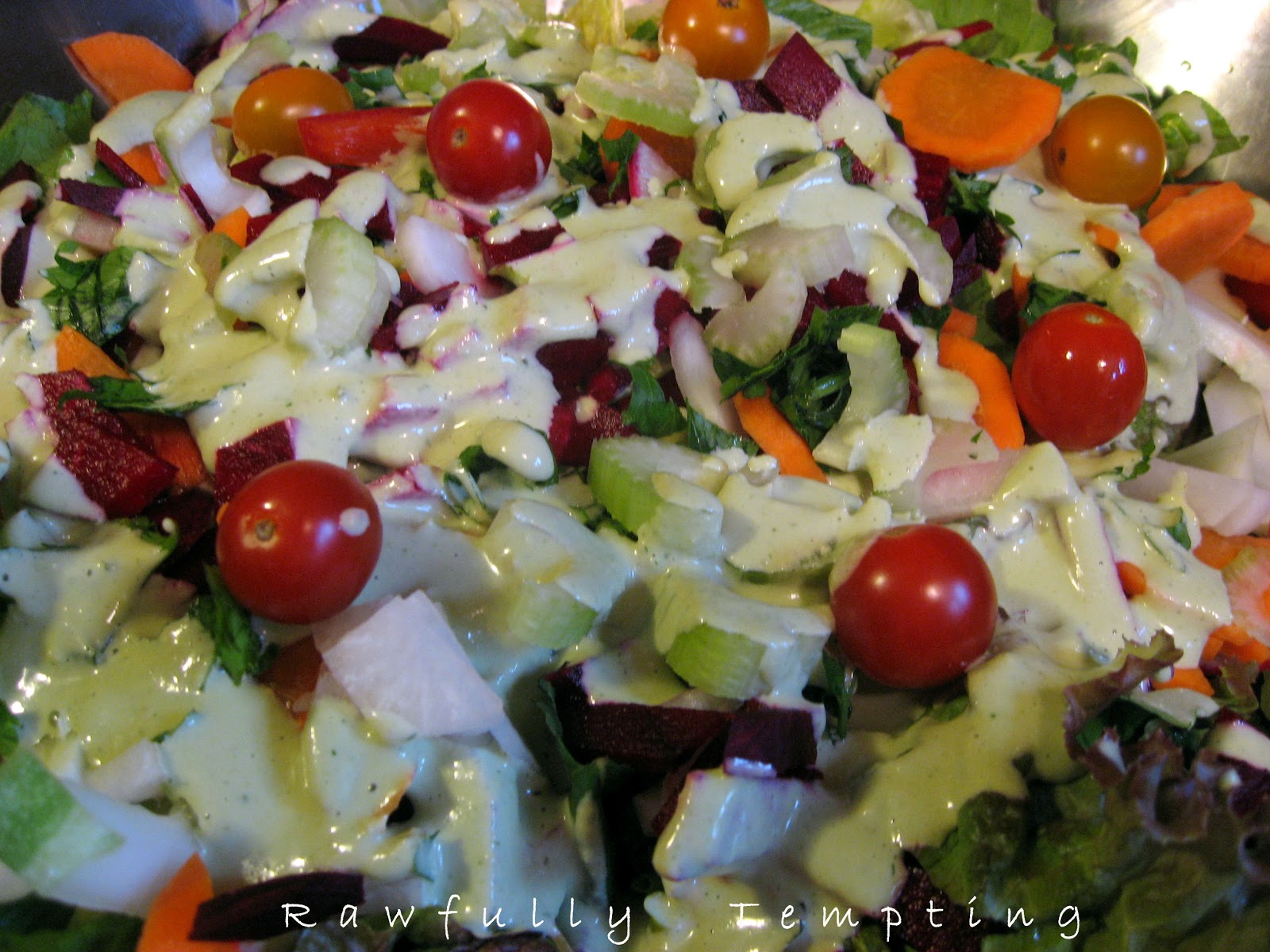 Creamy Green Garlic 'N Dill Dressing