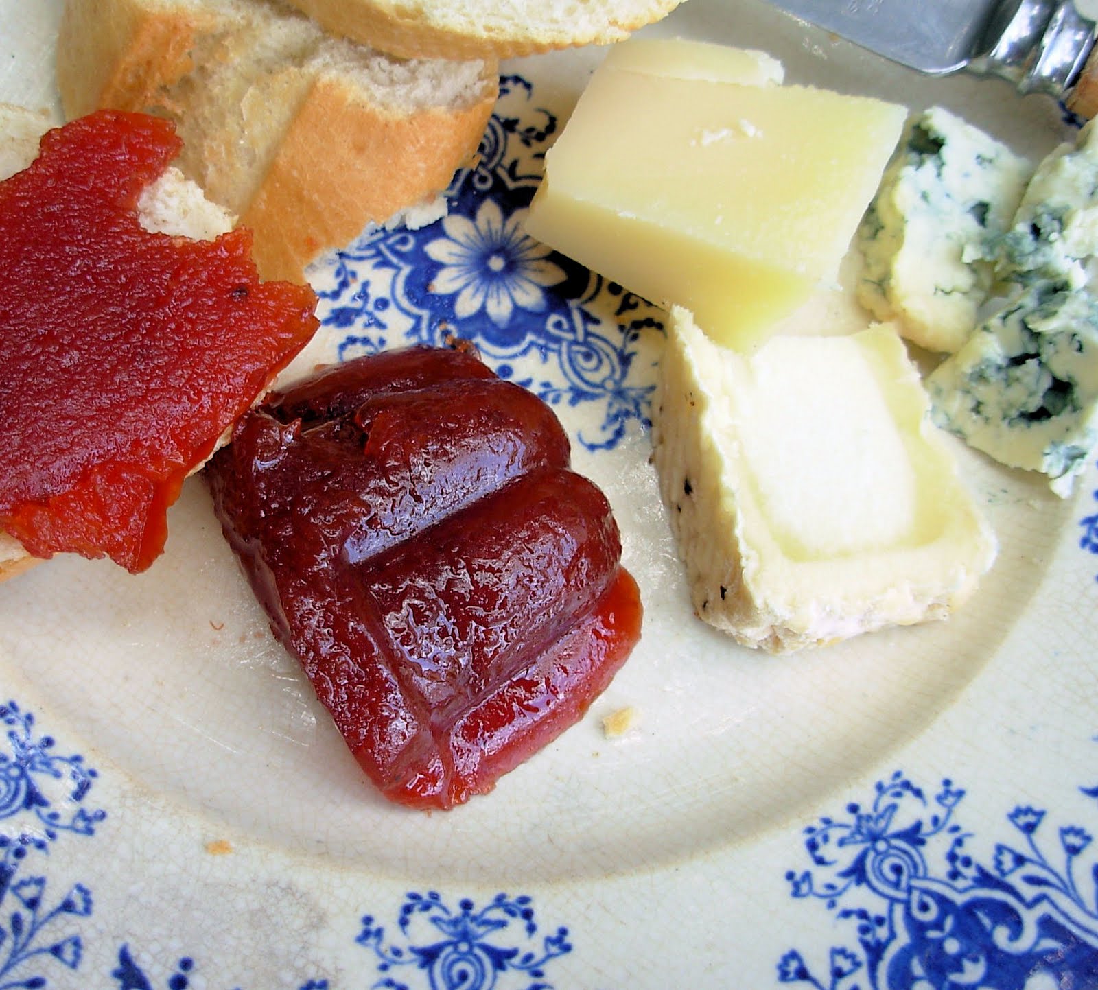 The Old Quince Tree, A French Cheese Platter and Elizabethan Quince