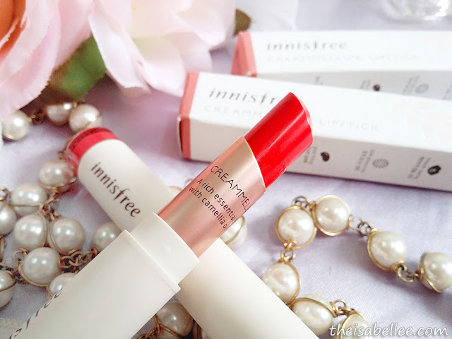 Innisfree Creammellow Lipstick inside