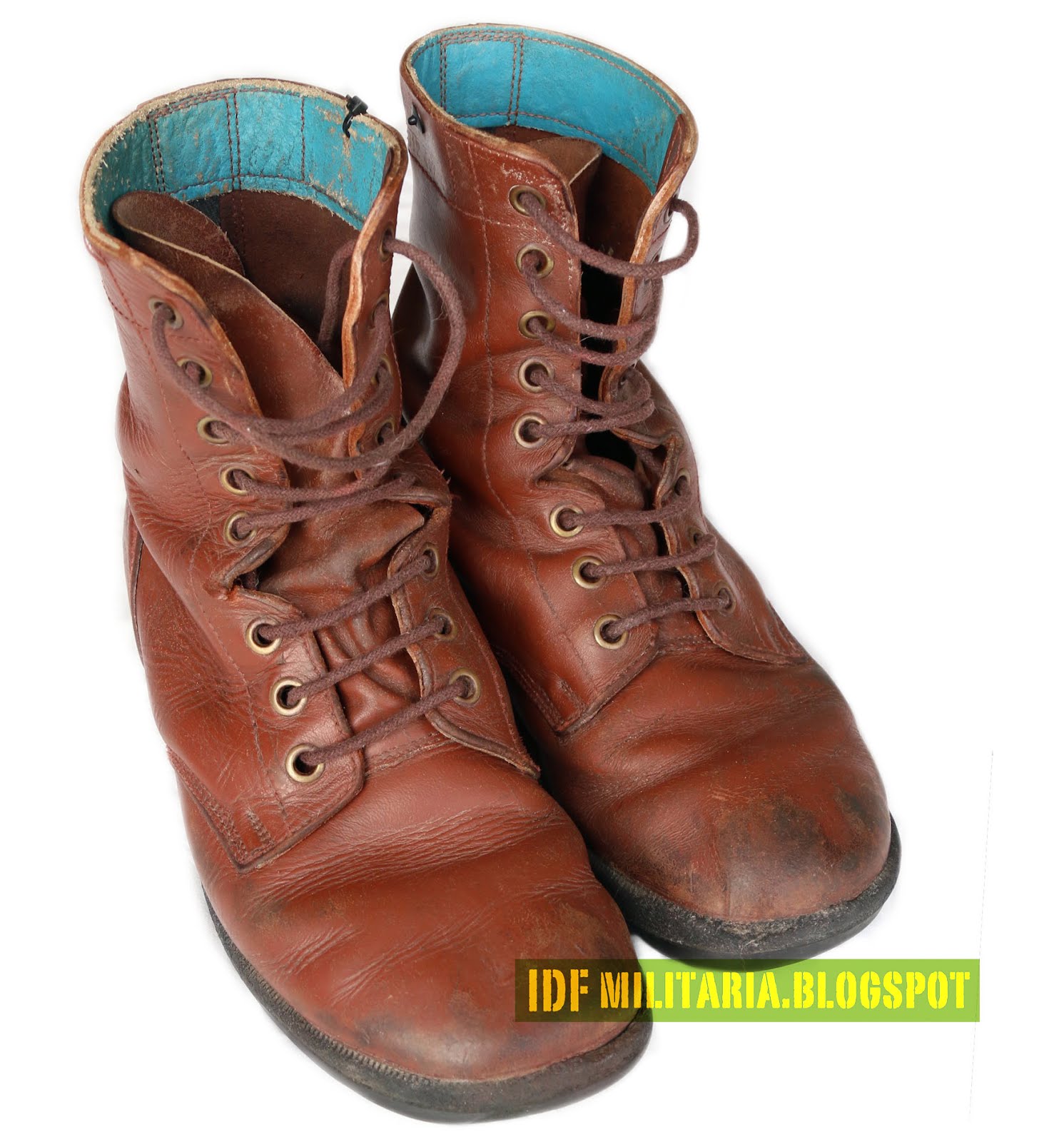 IDF MILITARIA BOTAS MARRONES &quot;BRILL&quot;