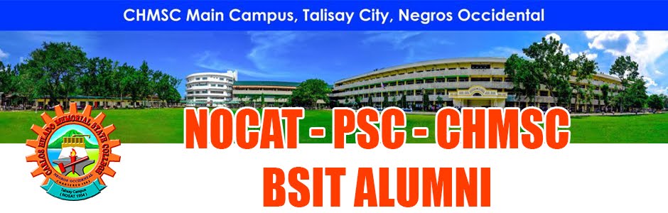 NOCAT PSC CHMSC BSIT Alumni