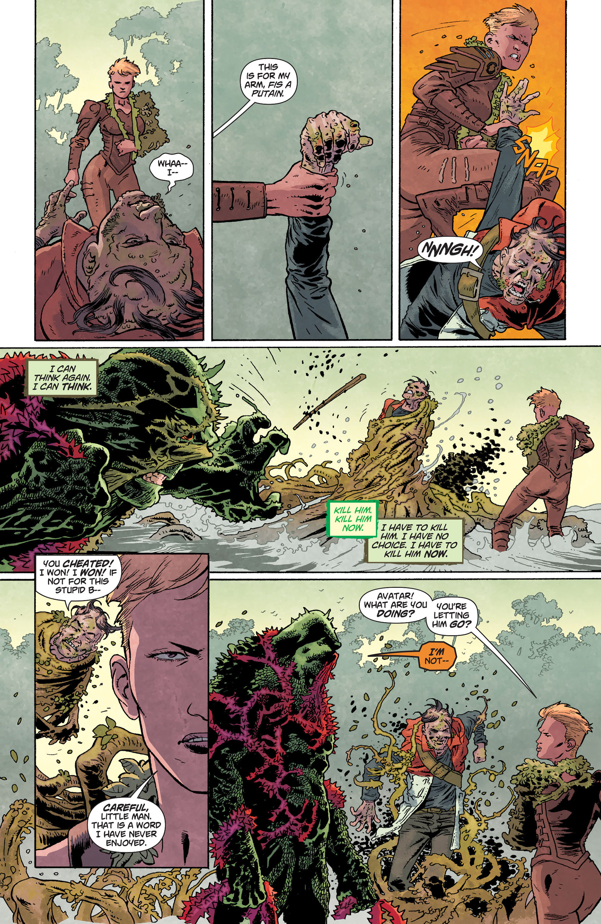 Swamp Thing (2011) 24 Page 18.