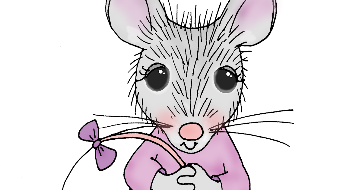 Free Dearie Dolls Digi Stamps Timid Mouse
