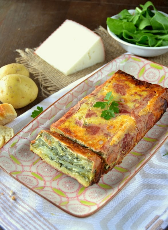 Pastel Milhojas De Acelgas Y Patatas [reto Tía Alia]