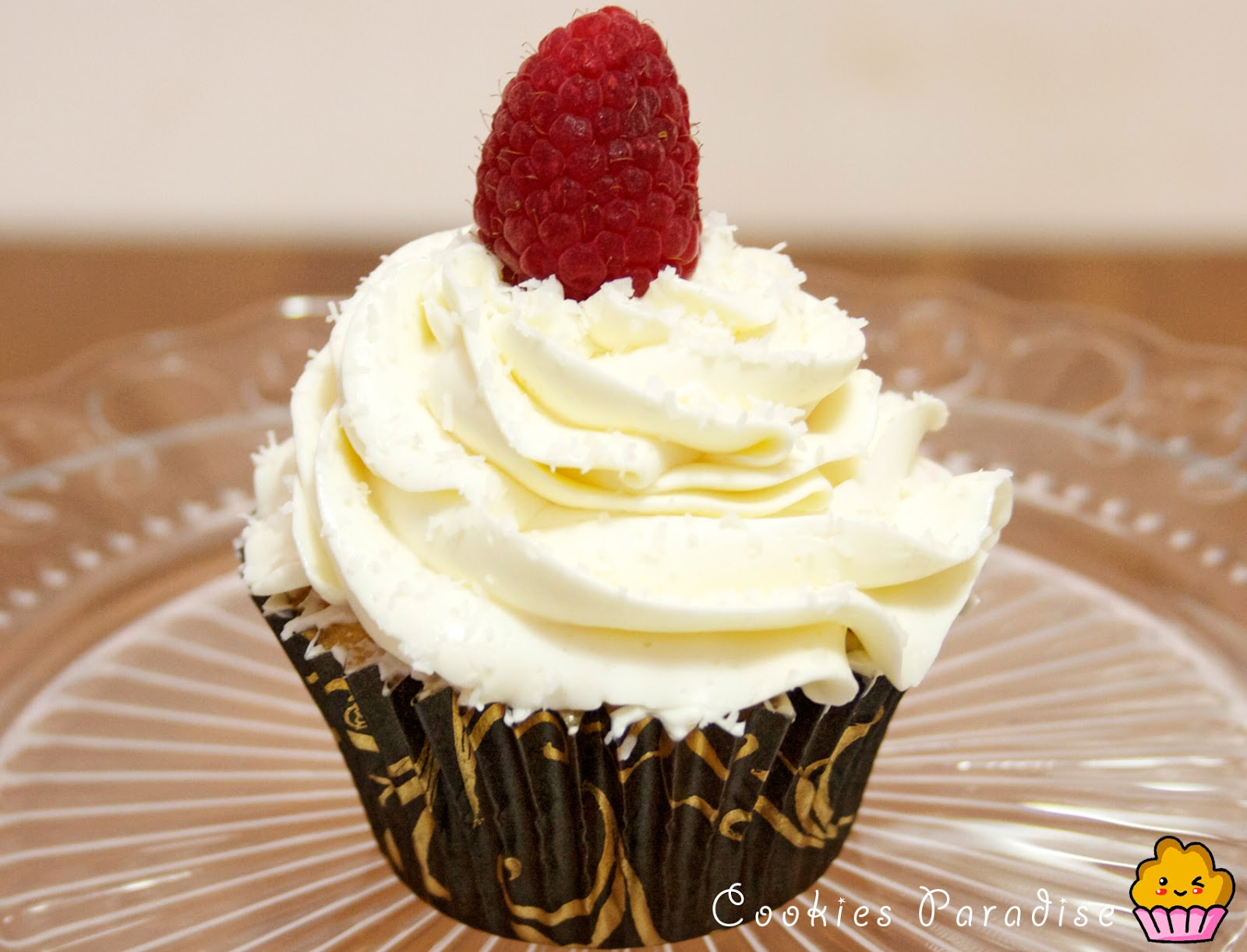 Cupcakes superesponjosos rellenos de frambuesa. CookiesParadise's Blog