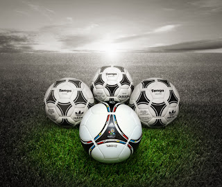 Euro 2012 Cup Match Ball Old Ones and New Design Tango 12 HD Wallpaper