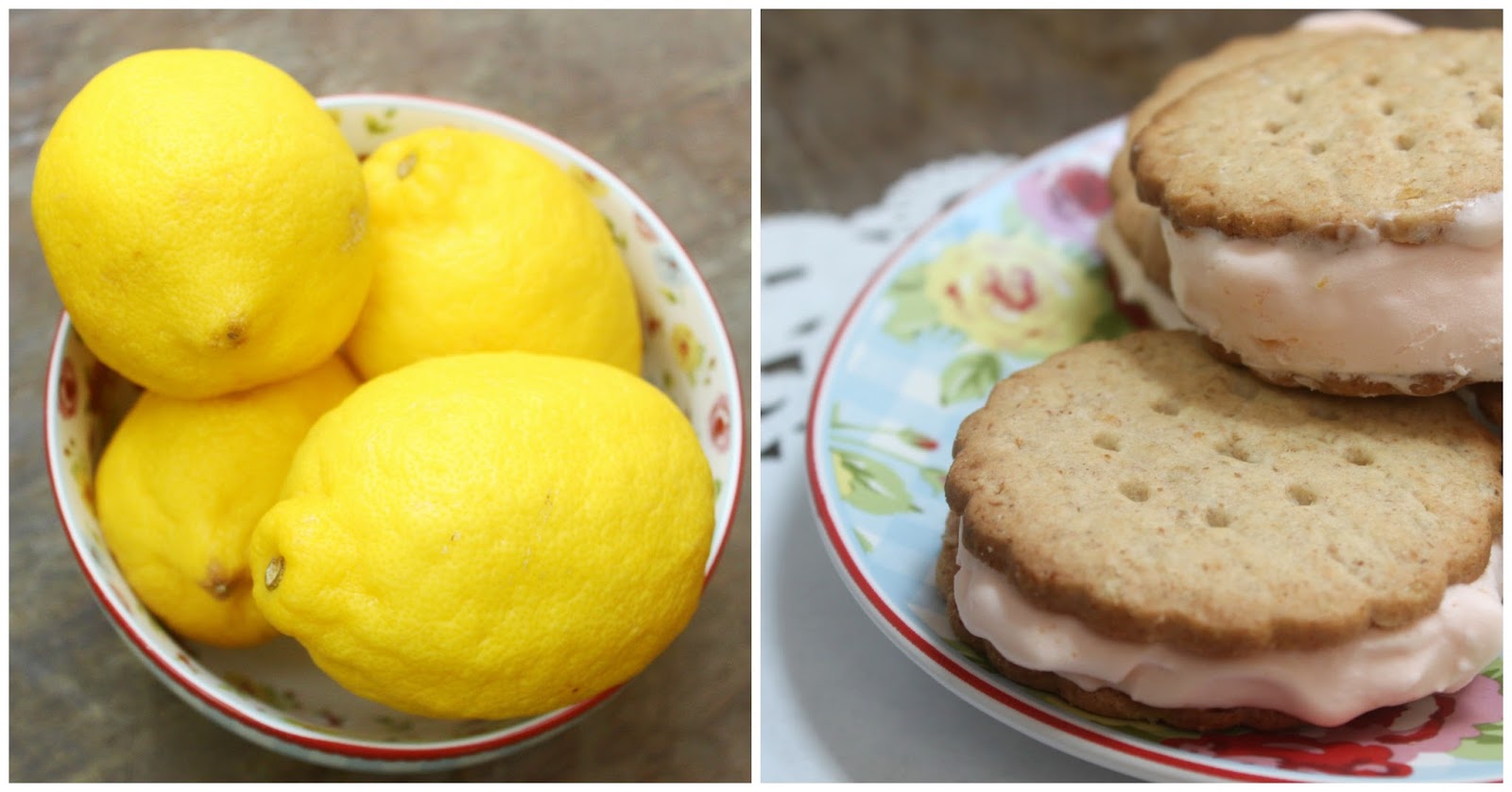 EAT+SLEEP+MAKE FOOD Pink Lemonade Ice Cream Sandwiches