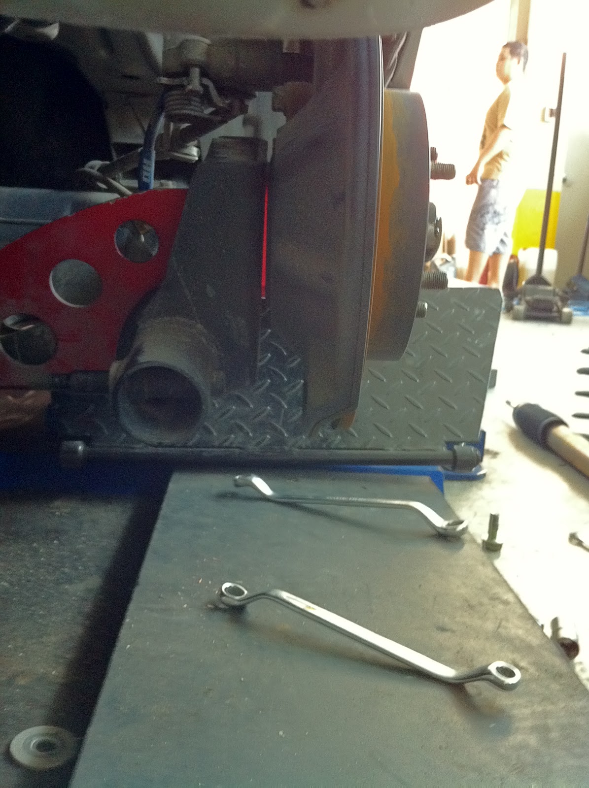 The Suzuki Swift Sport Ltd Edition Rear camber shim