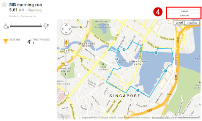 ROUTE on Endomondo, finding running routes, หาเส้นทางวิ่ง