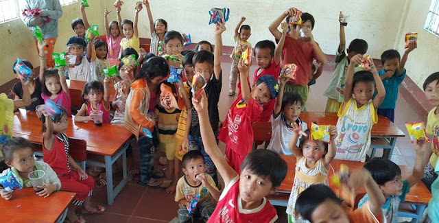 Hội từ thiện Vietnamsmile vì trẻ nghèo Hồ Trị An
