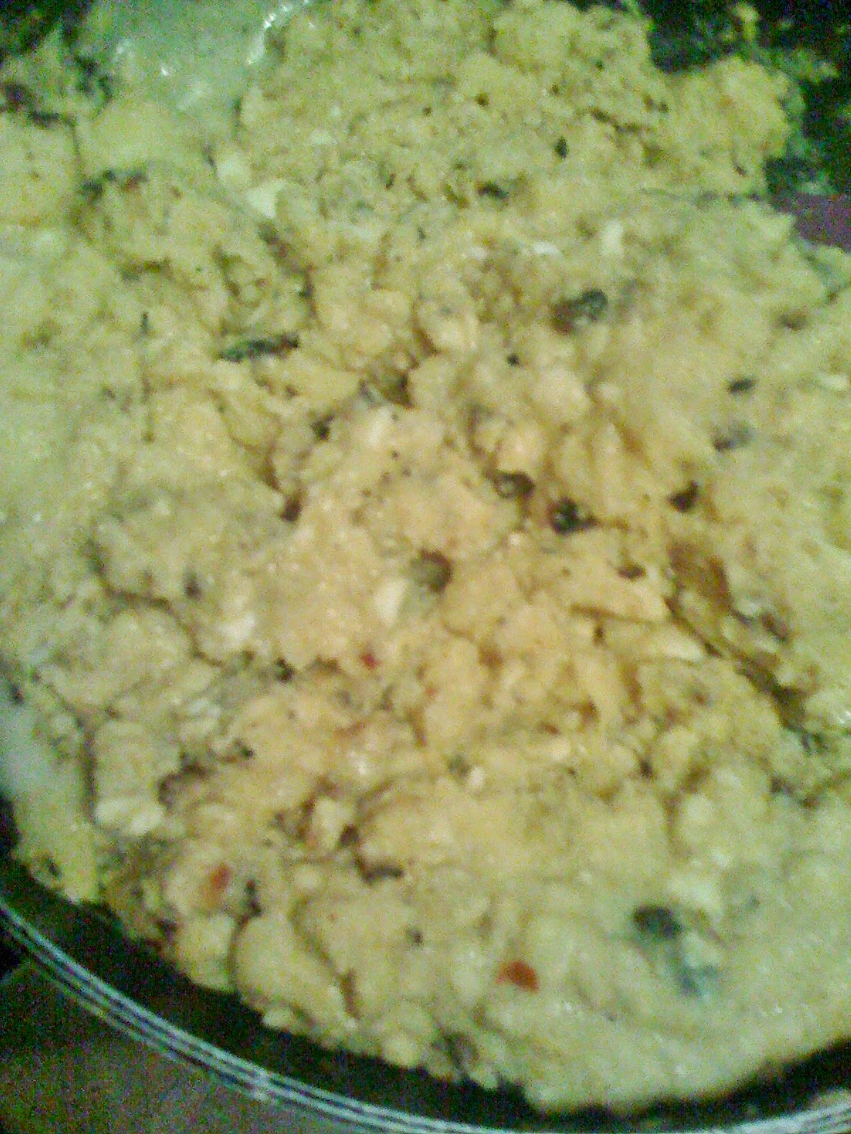 AfroVeganChick Vegan Cheesy Grits, Tempeh, And Avocado