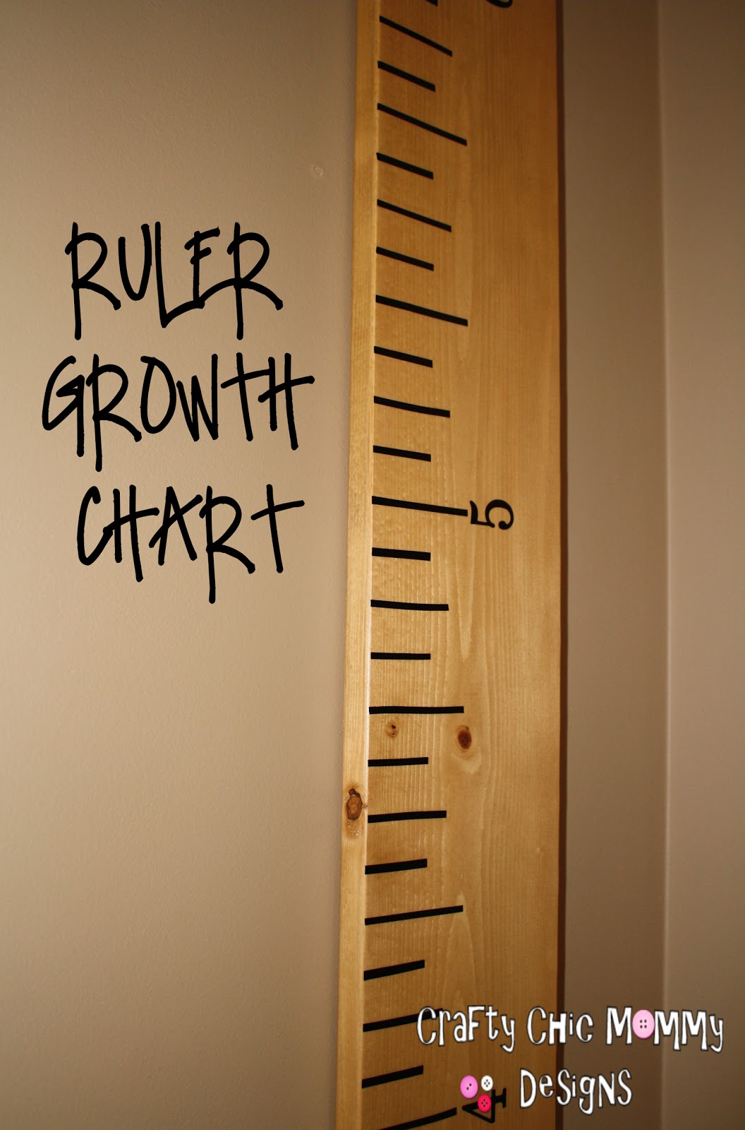 Large Ruler Growth Chart