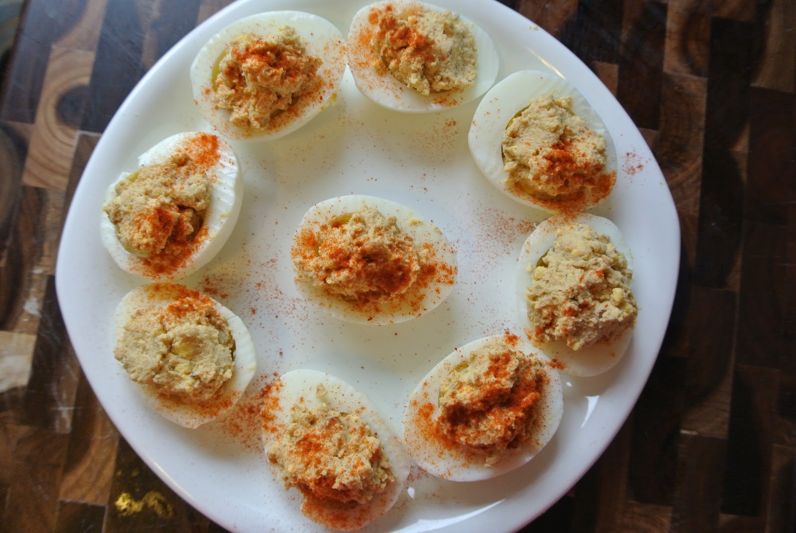 Lentil Hummus and Hummus Deviled Eggs (Easter Prep!)