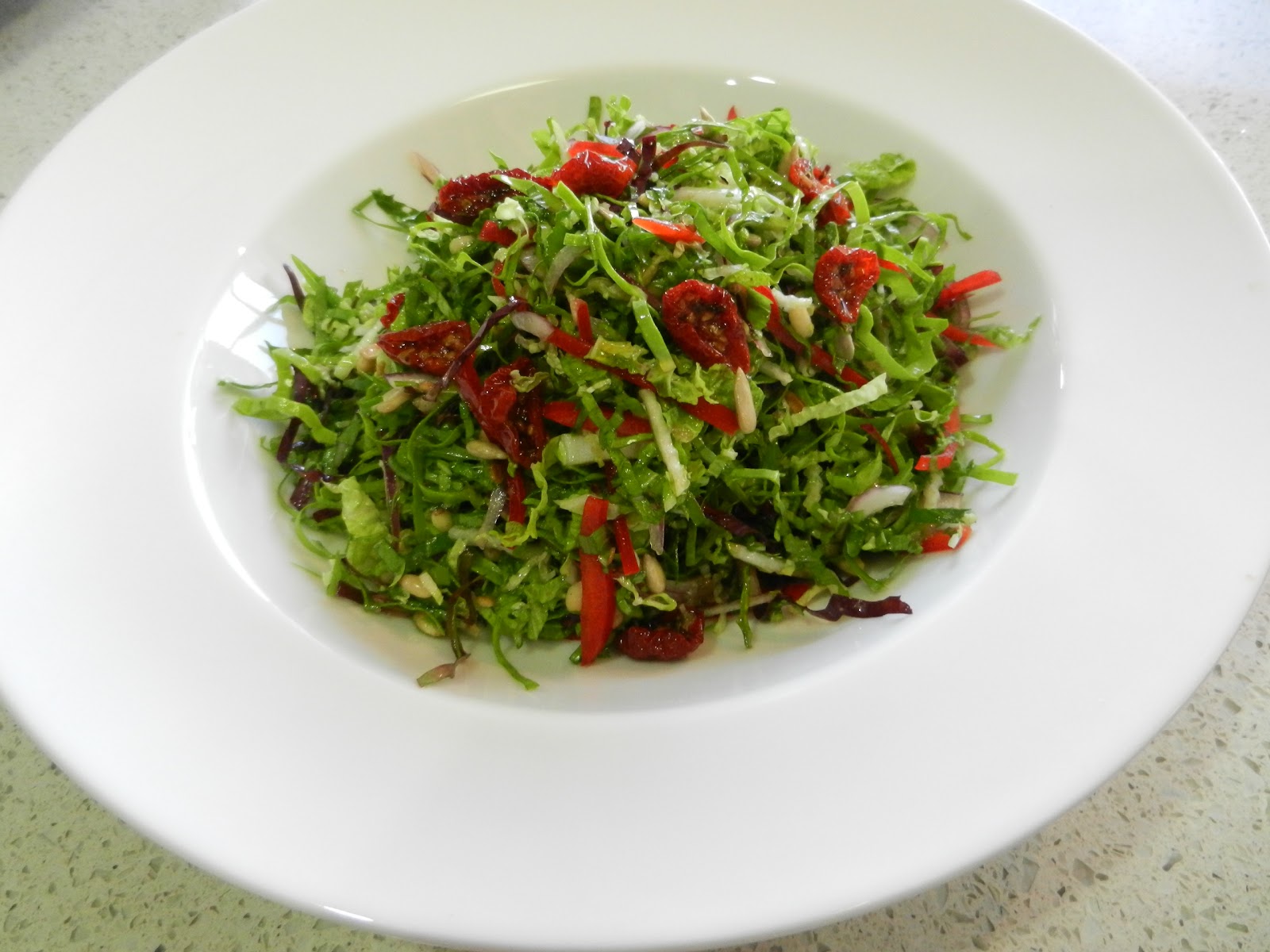 Living on Pulse Seed And Nut Wombok Salad with Sesame Dressing