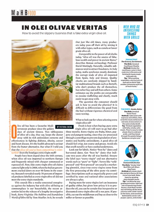 Slippery Business Fake Olive Oil