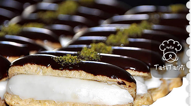 Profiterol ve Ekler Pasta TarifiTatlı Tarifi Resimli Tatlı tarifleri
