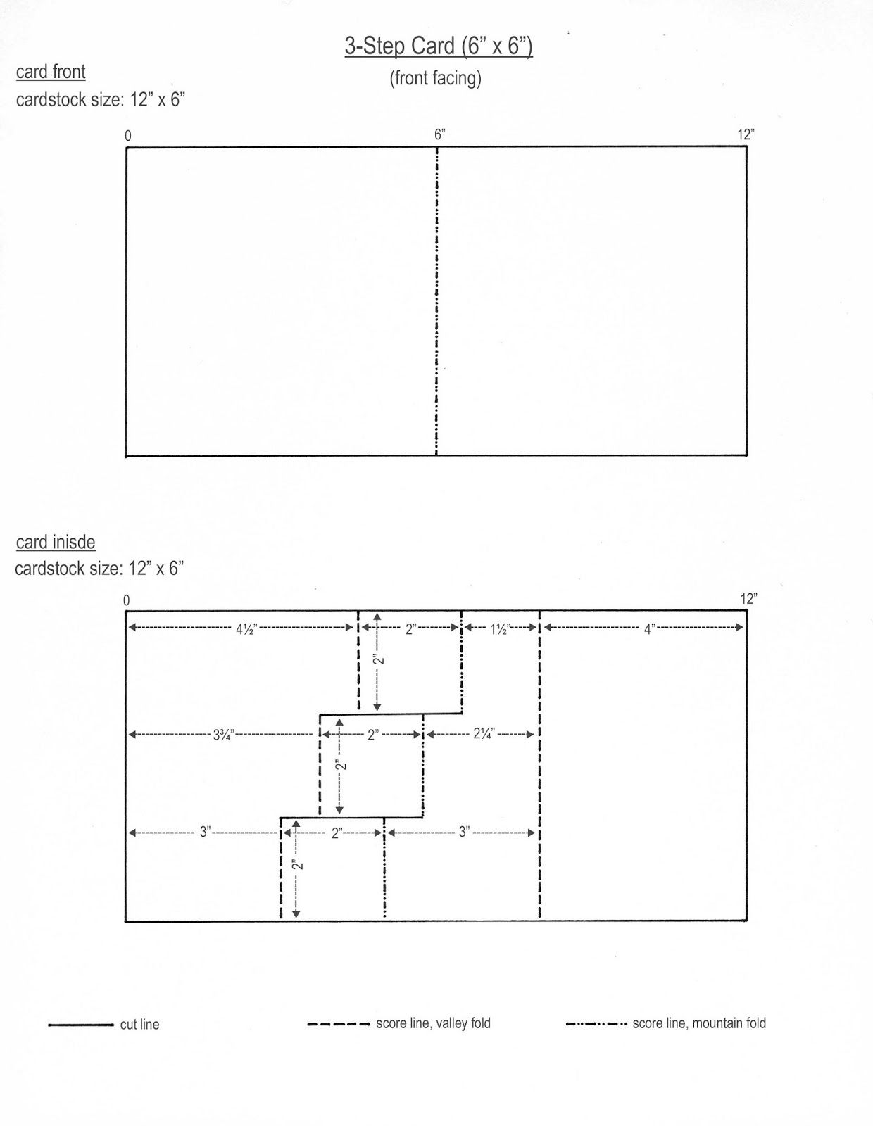 step card template from my craft room template for 3 step card 6 quot x 6 step card template from my craft room template for 3 step card 6 quot x 6