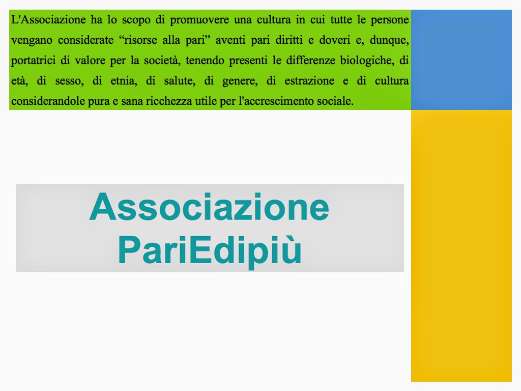 Associazione PariEdipiù