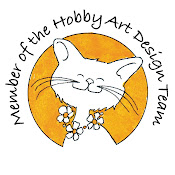 Proud to be a Hobby Art design team member and Stamp Designer