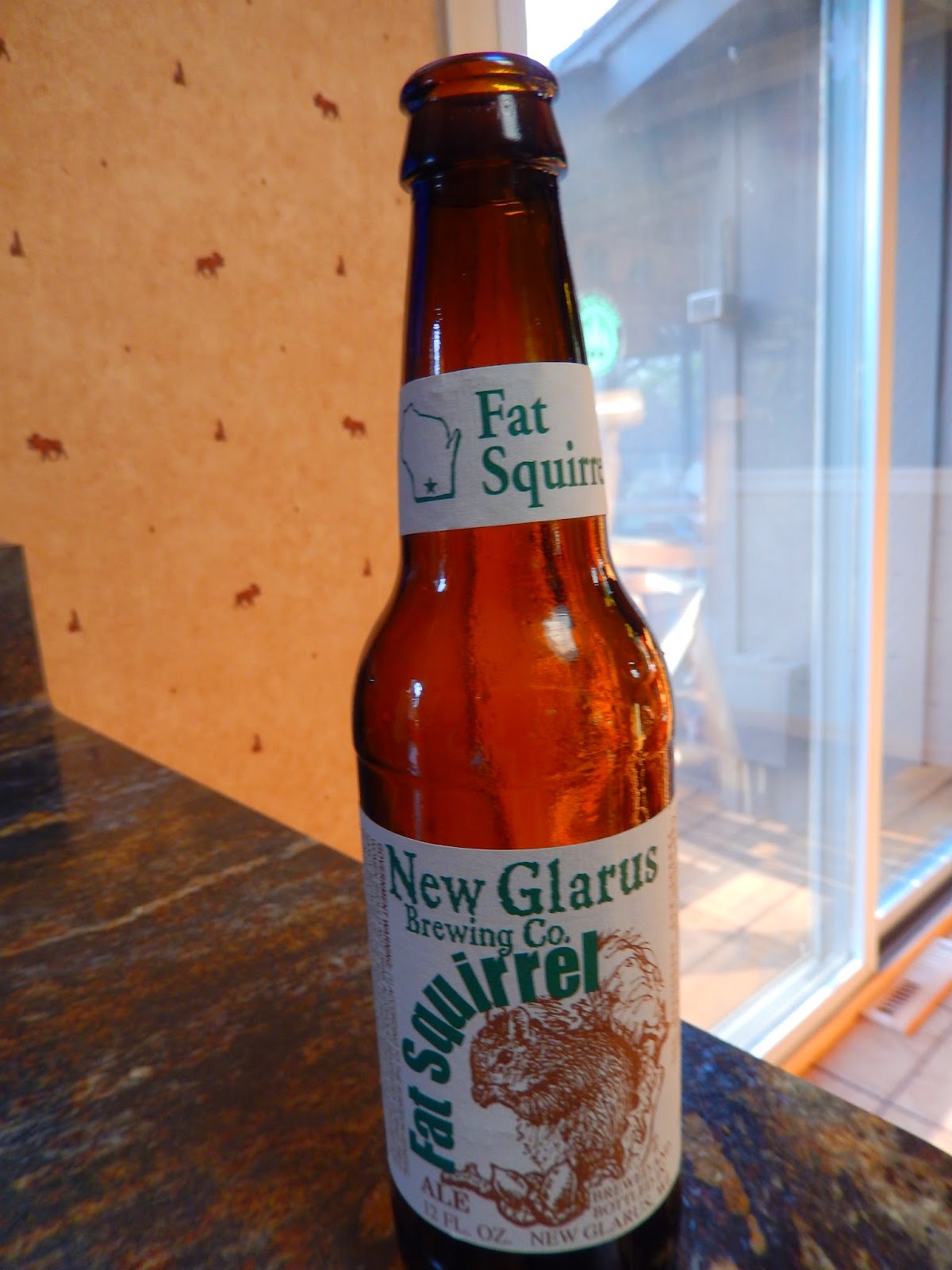 Paper Cut Screams by Cheryl New Glarus Fat Squirrel Ale