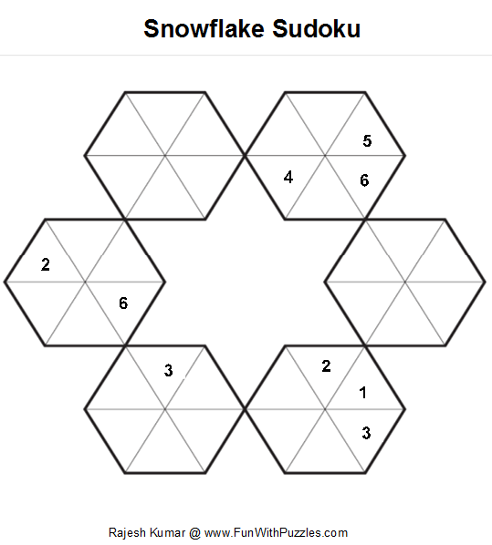Snowflake Sudoku (Fun With Sudoku 10)Fun With Puzzles