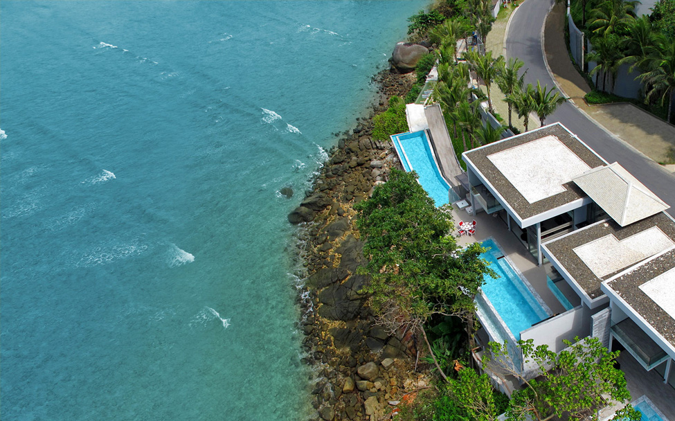 luxury seaside villa