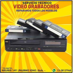 Service de video grabadores VHS