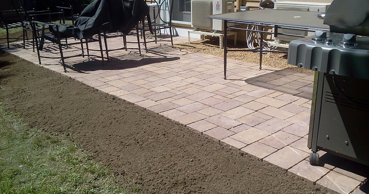 Natures Elite Landscaping Permeable Paver Patio in South Down Shores