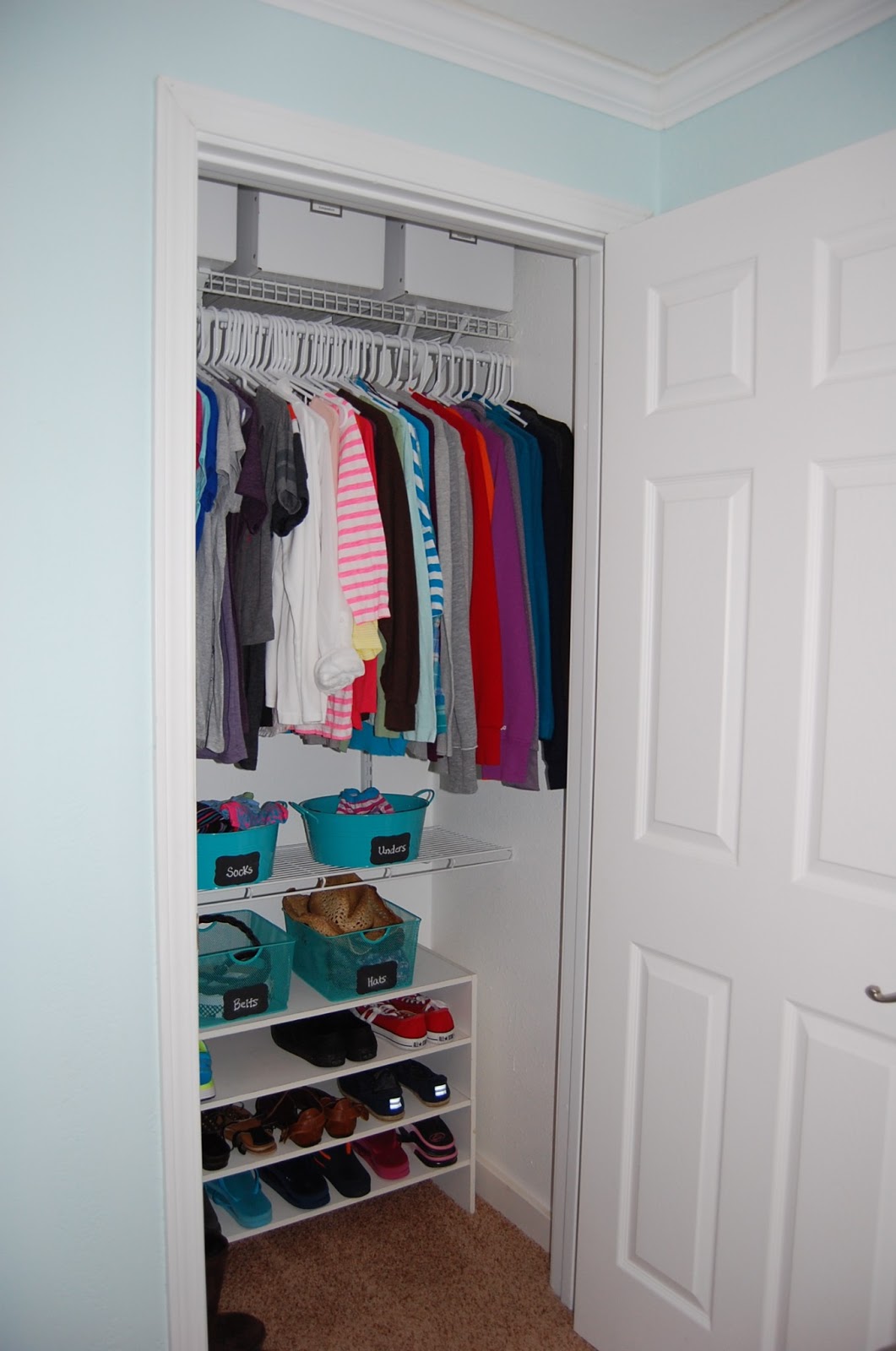 Maya's Mama Mini Closet Makeover