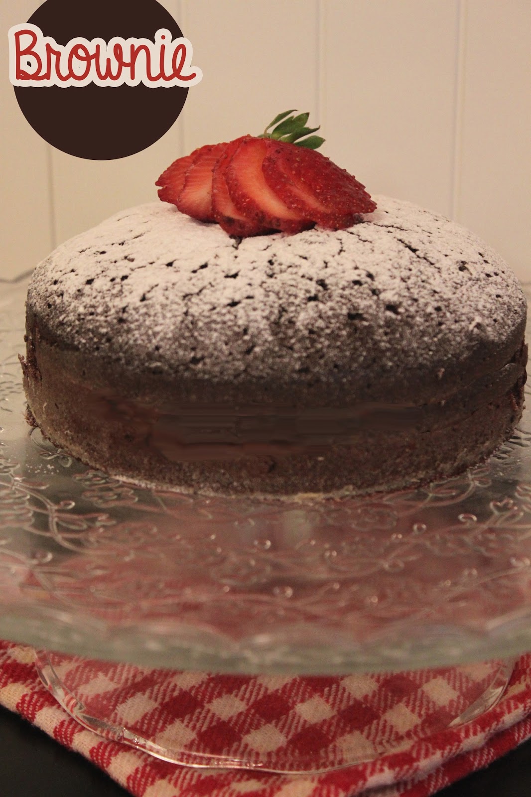 Quédate al postre Brownie con cacao en polvo y Amigo Invisible