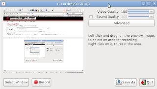 record my desktop on ubuntu linux