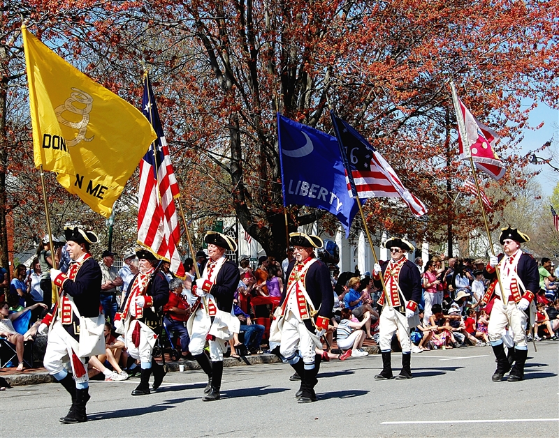 Capadia Designs Patriot's Day Parade in Concord